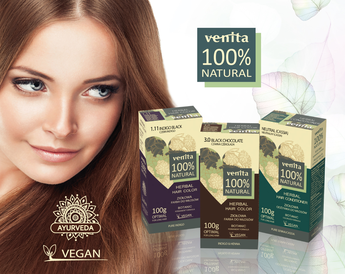 Tinture vegetali vegane Venita